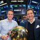 Sacha Poignonnec (L) and Jeremy Hodara (R), co-founders of Jumia.